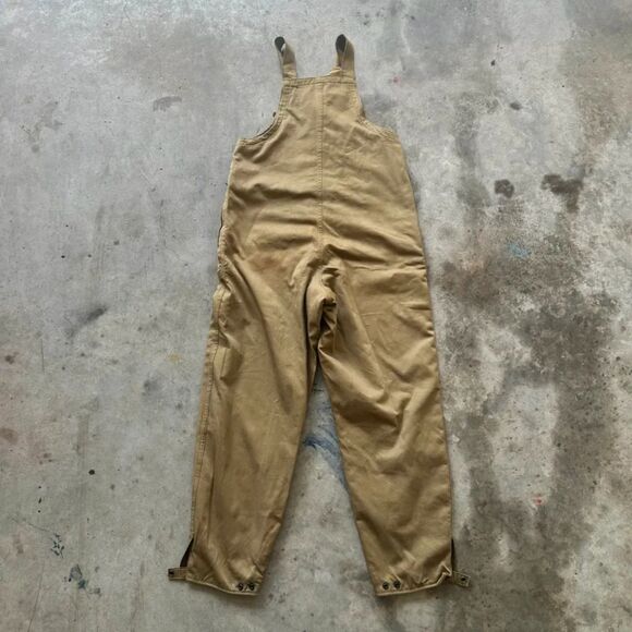 Vintage 40s WWII Armored Tanker Combat Trousers Overalls Size Small - Picture 7 of 8
